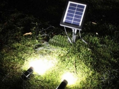 4W solar power panel supply system solar panel led bulbs outdoor Camping lamp Emergency light图3