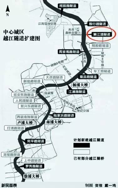 全球资讯:嫩江路隧道规划 浦东至杨浦将建第二条隧道