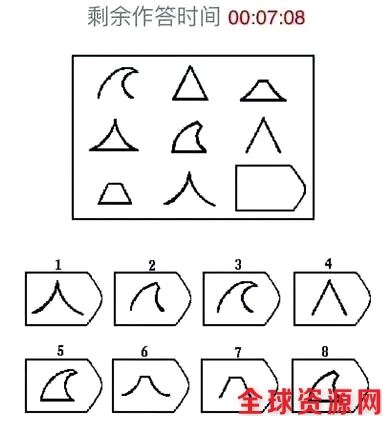 阳浦小学问卷题目，家长要限时从中选出正确选项。受访者供图