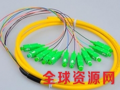 广电专用SC APC12芯束状尾纤 束状跳线光纤跳线尾纤图3
