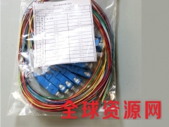 12芯方头束状尾纤SC 电信级12芯SC 单头尾纤电信级图3
