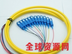 4芯单模束状尾纤SC-UPC 四芯尾纤sc 尾纤线3米电信级图3
