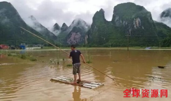 桂西北遭大暴雨 广西启动洪涝灾害Ⅳ级应急响应