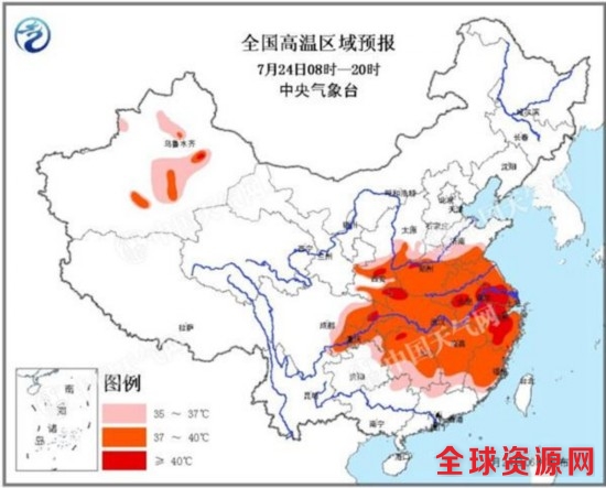 高温预警连发18天 苏浙沪高温或至周末