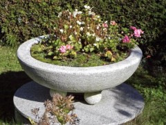 供应石雕花盆│欧式花盆│granite planter图1