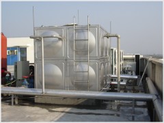 供应厂家直销三长江80T不锈钢方形水箱，不锈钢水箱组合式水箱图1