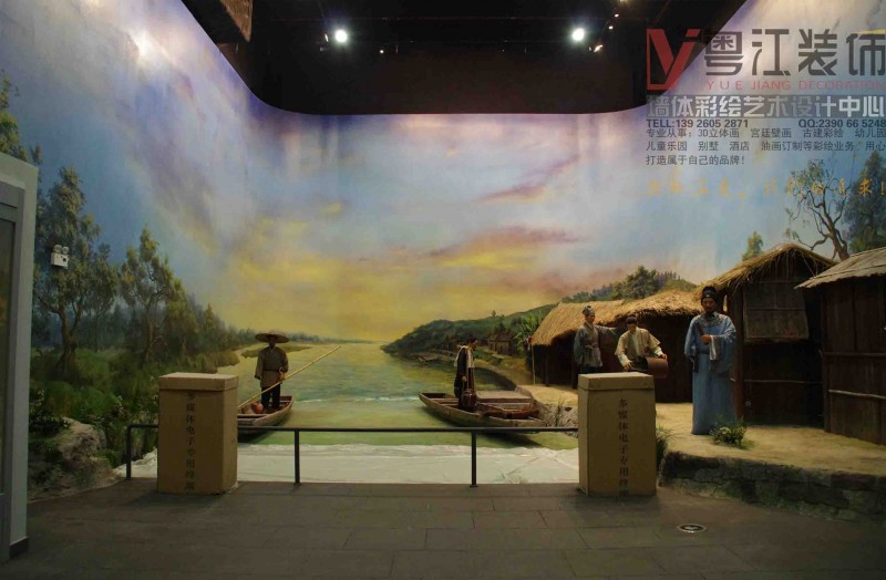 江西南昌九江修水哪里有在墙壁上画画的墙体彩绘公司？