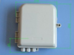 供应12芯抱杆式光纤分纤箱丨塑料光分路器箱图3