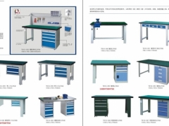 工作台货架升降平台车油桶夹具工具柜办公设备图1