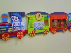 展馆风采--幼儿园小火车游戏图1