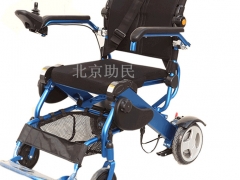 出售上海康帝电动轮椅PL001-B锂电池轻便图1
