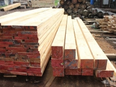辐射松碳化木木方 深度炭化木板材  自然宽板材图1