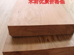 铁杉优质木方 订做铁杉烘干板材  铁杉炭化木图1