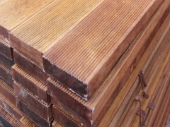 优质进口菠萝格防腐木户外板材 自然宽板材找丰龙木业图1