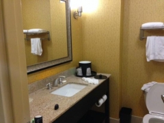 Holiday Inn Hotel Granite Countertop and Wood Base图1