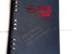 鹤壁酒店菜谱制作价格中牟饭店宾馆菜单酒水单印刷装订厂图1