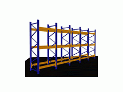 贯通式货架,驶入式货架,牛腿式货架图1
