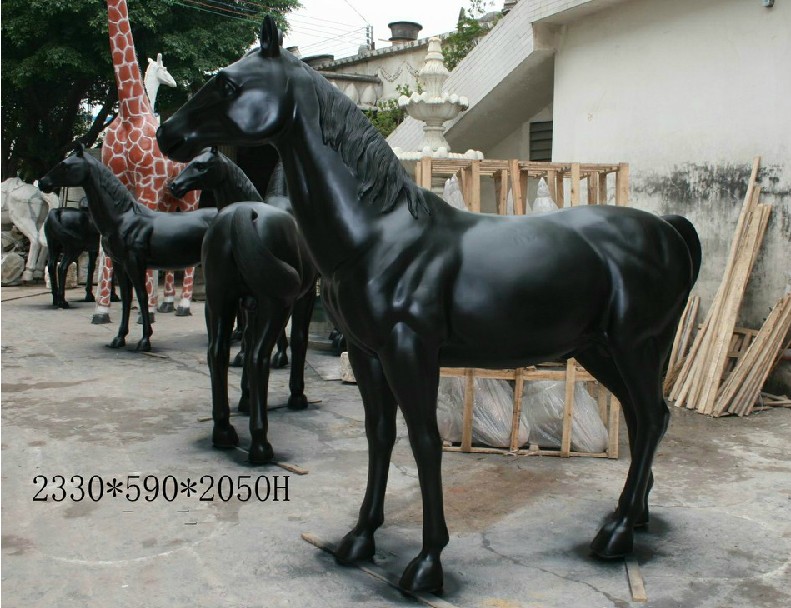 supply giraffe,hippocampus,horse,animal sculpture