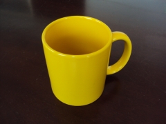 厂家供应陶瓷杯色釉马克杯定制logo 实用广告促销礼品杯子图2