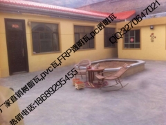 树脂瓦屋顶瓦|橘色塑料别墅屋面瓦片|北京仿古瓦片图1