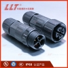 LLT-供应M16-4P公母对接电线电缆防水连接器