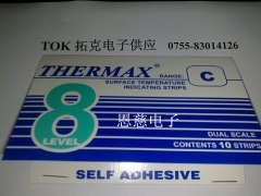 代理英国TMC测温试纸8格C型温度纸，THERMAX热敏试纸图2