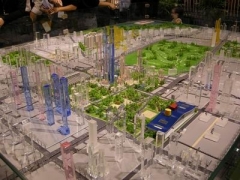 重庆景观沙盘模型-重庆水晶模型图1