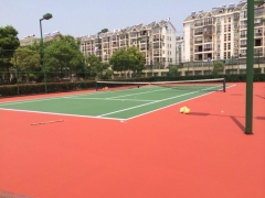 湖北塑胶网球场 武汉塑胶网球场施工图1