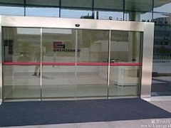 北京安装感应门销售玻璃门隔断图3