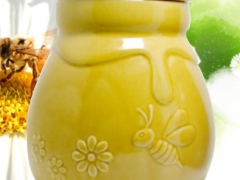 振韩陶瓷专业批发各种陶瓷蜂蜜罐图1