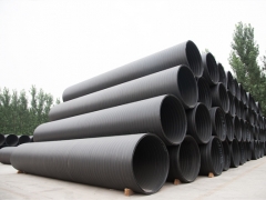 山东HDPE双平壁钢复合缠绕管厂家柯瑞达新型材料最专业图1