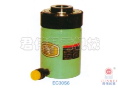生产销售弹簧复位EC型 中空型油缸图1
