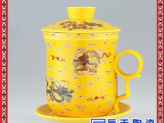 生活家居陶瓷茶杯 定做礼品水杯  工艺青花日用瓷杯图2