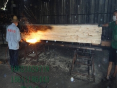 白松碳化木加工厂直销白松碳化木板材45*170开槽地板订制图1