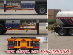 CLW9409GYQA型液化气体运输半挂车13872880589厂家直销价格优惠图2