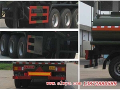 CLW9400GFW型腐蚀性物品罐式运输半挂车13872880589厂家直销价格优惠图2