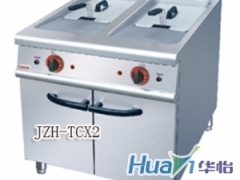 陕西/西安Justa佳斯特JZH-TCX2双缸双筛电炸炉连柜座图1