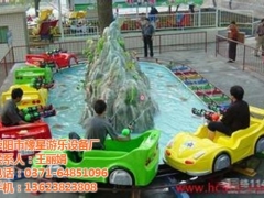 郑州哪里有做新款水陆战车儿童游乐设备,价格多少?图1