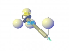 想买质量良好的倾斜式潜浮曝气机，就来金航_北京倾斜潜浮推流曝气机图1