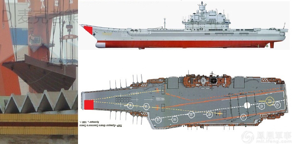 全球军事001a航母结构有缺陷j15难全力出击