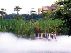 惠州度假村人造雾造景图1