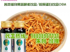 50ml酵素饮品源头厂家ODM，蛹虫草酵素OEM代加工灌装图2