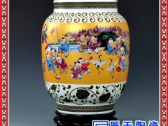 陶瓷花瓶小花瓶定做 景德镇陶瓷花瓶生产 定做花瓶厂家图3