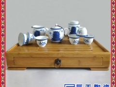 陶瓷手绘茶具  茶具套装定做厂家图1