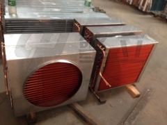 不锈钢铜管串铜片冷凝器 空调冷凝器 蒸发冷凝器图2