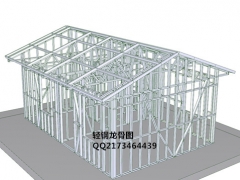 鄂尔多斯轻钢别墅龙骨规格图1