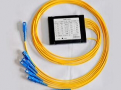 SC 1分8光纤分路器单模光纤分光器尾纤电信级图1