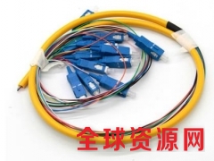 电信级12芯束状尾纤SC UPC单模束状长1.2米图3