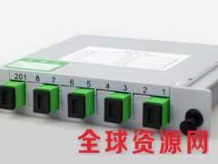 SC APC插片式分光器1分4广电光纤分路器图1