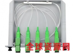 SC APC插片式分光器1分4广电光纤分路器图3